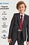 Пиджак 4ш20325 серый
