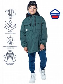 КУРТКА 4м3723 изумрудный оптом от производителя NIKASTYLE