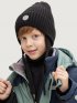 Комплект шапка и манишка  12з16025 черный оптом от производителя NIKASTYLE