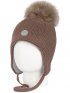 Шапка 11з15525 кофе оптом от производителя NIKASTYLE