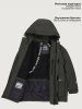 Парка п4м4126 хаки оптом от производителя NIKASTYLE