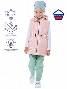 ЖИЛЕТ 9м4623 пудровый оптом от производителя NIKASTYLE