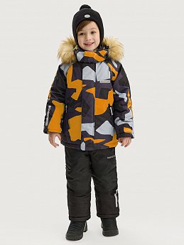 Костюм 7з1125 горчица/черный оптом от производителя NIKASTYLE
