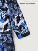 Комбинезон 8з1926 индиго/черный оптом от производителя NIKASTYLE