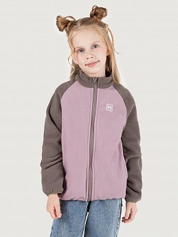 Кофта 4т10424 орхидея/кофе оптом от производителя NIKASTYLE