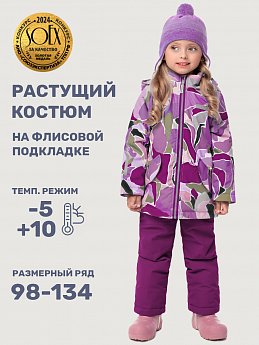 Костюм 7м1425 цикламен/брусника оптом от производителя NIKASTYLE