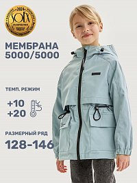 Ветровка 4л5425 мята оптом от производителя NIKASTYLE