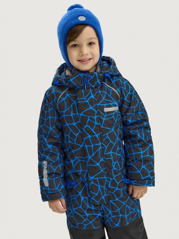 Комбинезон 8з2125 электрик/черный оптом от производителя NIKASTYLE