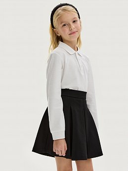 Юбка-шорты 19ш20425 черный оптом от производителя NIKASTYLE