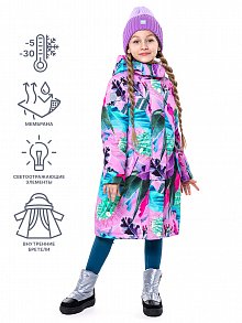ПАЛЬТО 6з4623 розовый оптом от производителя NIKASTYLE