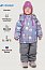 Костюм 7з0225 лаванда/серый