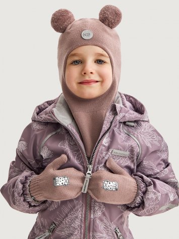 Варежки 14м12025 какао оптом от производителя NIKASTYLE