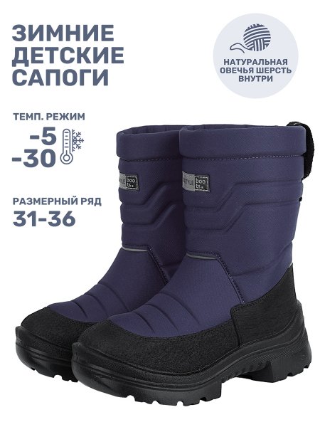 Сапоги 16з30125 слива