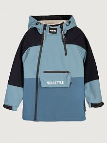 Ветровка 4л18125 мох/деним оптом от производителя NIKASTYLE