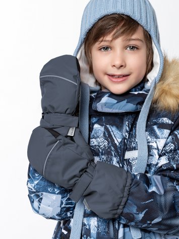 Варежки 14з17425 серый оптом от производителя NIKASTYLE