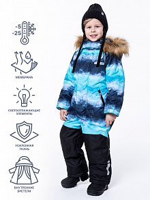 Комбинезон 8з1323 аквамарин/черный оптом от производителя NIKASTYLE