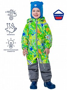 Комбинезон 8м1323 салатовый/серый оптом от производителя NIKASTYLE