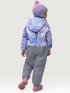 Комбинезон 8м0625 сирень/серый оптом от производителя NIKASTYLE