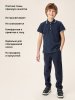 Рубашка-поло 4ш21225 синий оптом от производителя NIKASTYLE