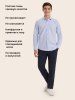 Рубашка 4ш71526 голубой оптом от производителя NIKASTYLE