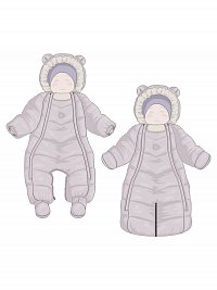 Комбинезон 8з4125 сухая роза оптом от производителя NIKASTYLE