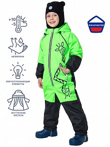 Комбинезон 8м0923 салатовый неон оптом от производителя NIKASTYLE