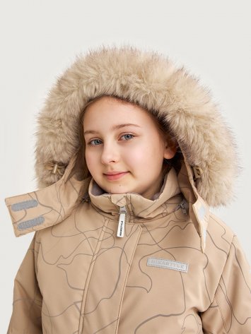 Костюм +7з5625 латте/серый оптом от производителя NIKASTYLE