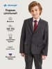 Пиджак 4ш20125 серый