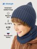 Комплект шапка и снуд 12м21526 джинс
