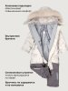 Комбинезон 8з0626 крем/кофе оптом от производителя NIKASTYLE
