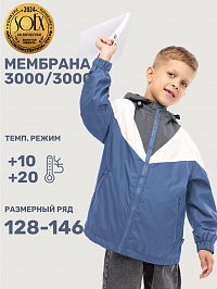 Ветровка 4л7125 джинс оптом от производителя NIKASTYLE