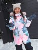 Комбинезон 8з1826 фламинго/серый оптом от производителя NIKASTYLE