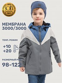 Ветровка 4л6925 серый оптом от производителя NIKASTYLE