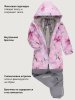 Комбинезон 8м3026 розовый/светло-серый оптом от производителя NIKASTYLE