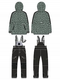 Костюм 7з3125 полынь/черный оптом от производителя NIKASTYLE