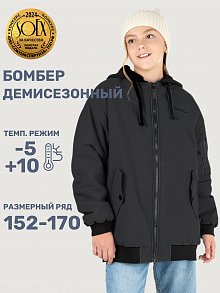 Куртка 4м4425 черный оптом от производителя NIKASTYLE