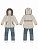 Костюм 7з0825 латте/серый оптом от производителя NIKASTYLE