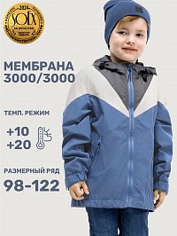 Ветровка 4л6925 джинс оптом от производителя NIKASTYLE