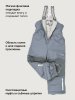 Полукомбинезон 3з5024 серый оптом от производителя NIKASTYLE
