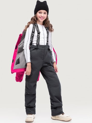 Костюм 7м2425 фуксия/графит оптом от производителя NIKASTYLE