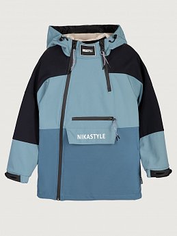 Ветровка 4л18125 мох/деним оптом от производителя NIKASTYLE