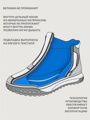 Ботинки 16м15325 черный оптом от производителя NIKASTYLE