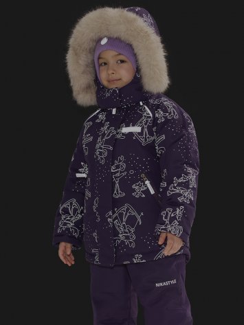 Костюм 7з0825 фиолет оптом от производителя NIKASTYLE