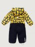 Комбинезон 8м0325 желтый/графит оптом от производителя NIKASTYLE