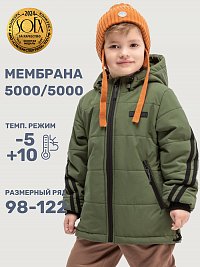 Куртка 4м5925 хаки оптом от производителя NIKASTYLE