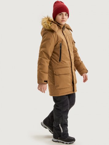 Куртка 4з7325 кэмел оптом от производителя NIKASTYLE