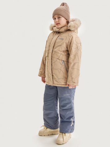 Костюм +7з5625 латте/серый оптом от производителя NIKASTYLE
