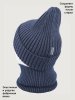 Комплект шапка и снуд 12м21526 джинс оптом от производителя NIKASTYLE