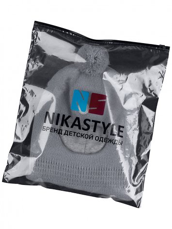 Балаклава 10з15225 кофе/серо-голубой оптом от производителя NIKASTYLE