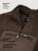 Толстовка спортивная 4т41526 шоколад оптом от производителя NIKASTYLE